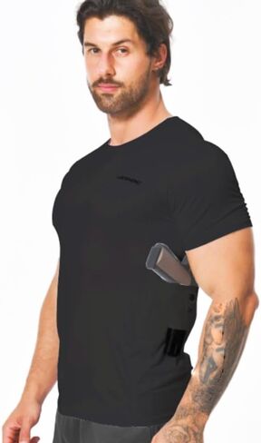 Conceal Carry Shirts for Men - Holster Tank Top - Everyday Concealed Carry Compression Shirt in Kuwait