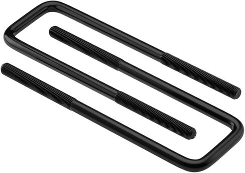 Supreme Supmentions-Square Square Bend U-Bolts for 1986-1995 Toyota IFS Pickup T100 4WD | 8.5 "Long X 2.5" Wide X 9/16 "Threads (مجموعة من 4) in Saudi Arabia