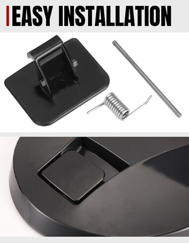 A & UTV PRO Glove Box Door Latch Kit for 1998-2011 Sea Doo GTI GTS GTX LRV RXT Wake Seadoo Accessories, Replace OEM # 269500258, 269500441, 269500553,Black in Saudi Arabia
