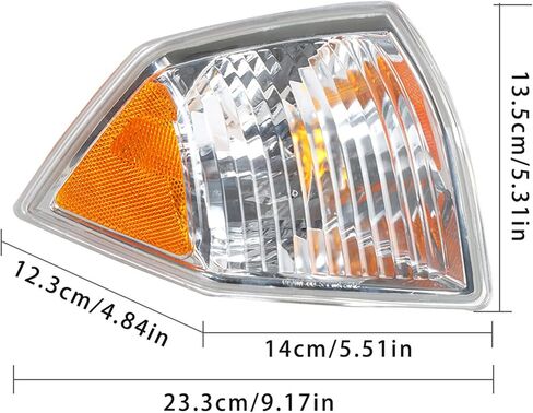 Labwork Side Side Marker UND Signal Light Replacement for Compass 2007-2010 Right Side Side Blinker Corner Light Light 68000682AB CH2521144 in Saudi Arabia
