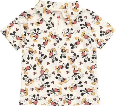 Disney Polo Shirt and Fleece Jogger Pants Outfit Set Toddler to Big Kid Sizes (2T - 10-12) in Saudi Arabia