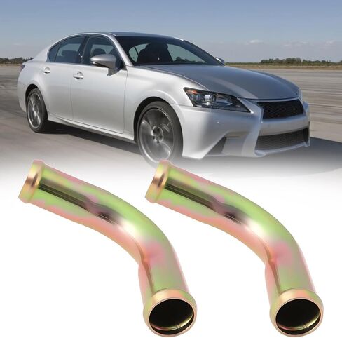 2pcs 90° Elbow Heater Hose Connector Adapter Coolant Fitting for Automotive Systems, 5/8" x 5/8" in 16mm x 16mm in Kuwait