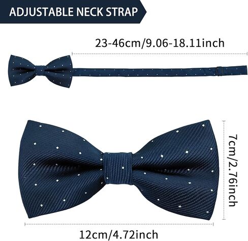 SYAYA Bow Tie for Men, Boy Classic Tuxedo Bowtie Glitter Dot for Wedding, Dinner Parties, Proms & Formal Events U-S-T9 in Saudi Arabia