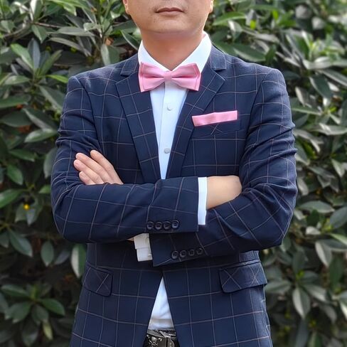 SYAYA Bow Tie for Men, Boy Classic Tuxedo Bowtie Glitter Dot for Wedding, Dinner Parties, Proms & Formal Events U-S-T9 in Saudi Arabia