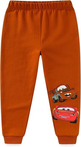 Disney Cars Lightning McQueen Boys 2 Piece Polo Fleece Top and Pants Set for Big Kids in Saudi Arabia