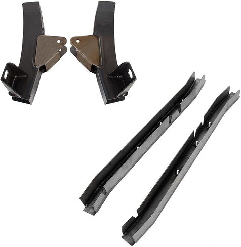 ECOTRIC 6PCS Trail Control Arm Skid Plate Frame Rust Repair Kit Compatible with 1997-2002 Jeep Wrangler TJ (Front & Center & Rear) 3 Packages in Saudi Arabia