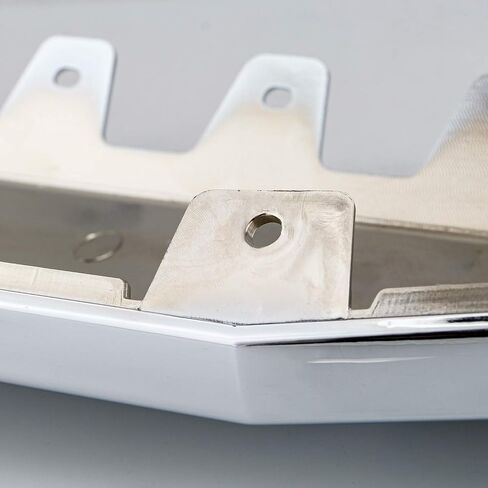 Akkon - Fits 2014-2015 Chevy Silverado 1500 Chrome Panel Front Bumpewr Skid Plate [W/O Z71 Model] استبدال in Saudi Arabia