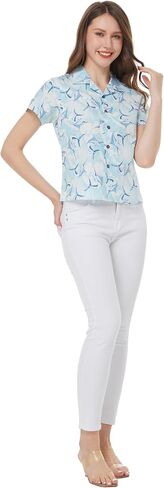 Matchable Family Hawaiian Luau Men Women Girl Boy Clothes in Classic Marlin Blue in Saudi Arabia