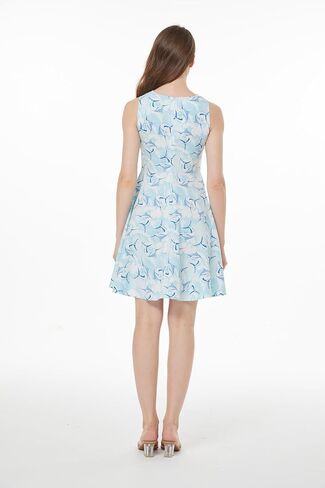 Matchable Family Hawaiian Luau Men Women Girl Boy Clothes in Classic Marlin Blue in Saudi Arabia
