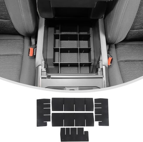 Linskip Glove Box Organizer Compatible with 2021-2025+ F150 & 2023+ F250-F550 & 2022-2024 Ford Expedition, Glove Box Dividers, Interior Accessories in Saudi Arabia