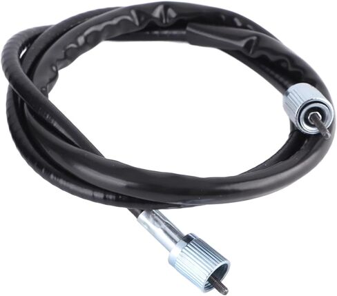 Speedometer Cable Kit, Aluminum Alloy Speedometer Drive Gear, 12mm Speedometer Gear with 39.4in 100cm Cable Line Replacement Parts Fit for GY6 50ml 150ml Scooter Moped in Saudi Arabia