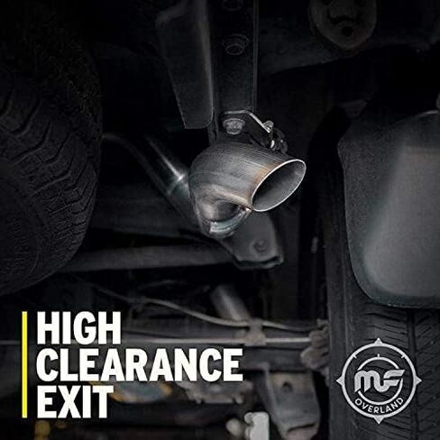 Magnaflow Performance Ored System 19583: Cat-Back ، Series Overland ، لعام 2016-2023 Toyota Tacoma ، نمط خروج جانبي واحد للركاب. in Kuwait