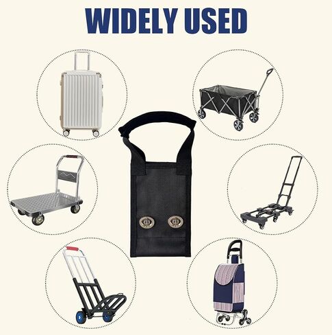 11Inch Convenient Luggage Handle Extender,Durable Handle Extension for Suitcase and Carry On,Comfortable Grip Design to Improve Travel Comfort,Tool-Free Installation in Saudi Arabia