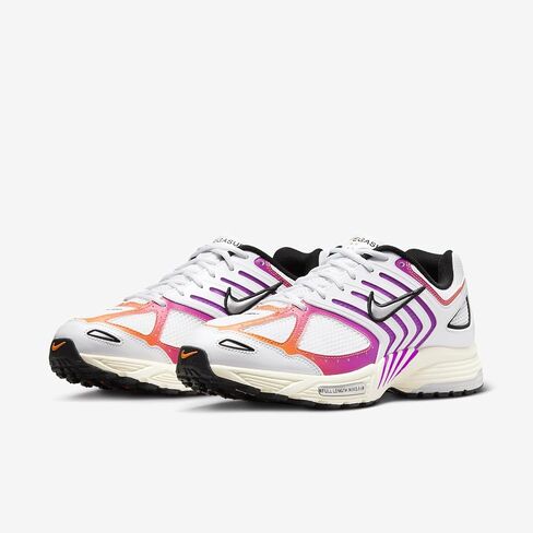 Nike Air Pegasus 2005 Men's Shoes (FV6383-100 ، White/Total Orange/Hyper Violet/Chrome) Size 13 in Saudi Arabia