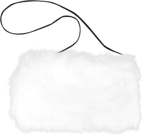 SUPVOX Imitation Fox Fur Hand Warmer Winter Mittens Girls Faux Arm Warmers Heated Mittens for Women Faux Wrist Cuffs Faux Ear Muffs Hand Muffs for Pouch White Man Donut Faux Fur Keep Warm in Saudi Arabia