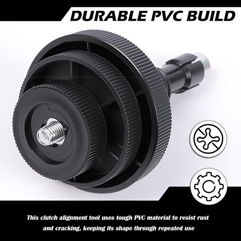 Clutch Alignment Tool Kit with 2PCS Expansion Clamps,Precise Automotive Alignment Tools for Adjusting Platen,Universal Auto Clutch Plate Correction Tool for Most Vehicles in Saudi Arabia