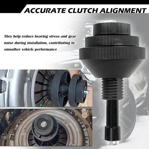 Clutch Alignment Tool Kit with 2PCS Expansion Clamps,Precise Automotive Alignment Tools for Adjusting Platen,Universal Auto Clutch Plate Correction Tool for Most Vehicles in Saudi Arabia