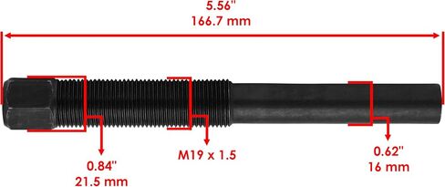 Caltric Primary Drive Clutch Puller Compatible with Polaris Scrambler 1000 2014-2024 / Scrambler 850 2013-2018 in Saudi Arabia