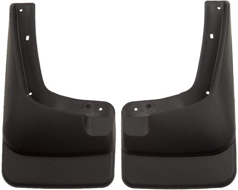 بطانات أجش - حراس الطين الأمامي | 2000-2005 Ford Sprotion ، 1699-2007 Ford F250/350 W/O Fender Tlares ، مجموعة أمامية-أسود ، 2 PC | 56401 in Saudi Arabia