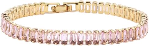 Pink Tennis Bracelet in Saudi Arabia