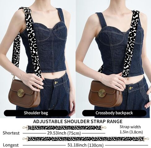 محفظة استبدال حزام Crossbody 1.5 بوصة واسعة ، حذاب الذهب على نمط الأسلاك الأشرطة القابلة للتعديل للنساء حقائب اليد الأرجواني لطيف الفراشة in Saudi Arabia