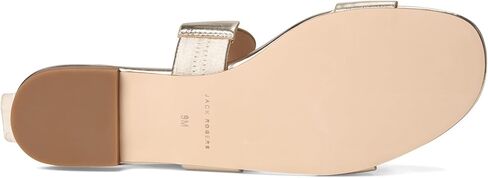 Jack Rogers Women's Greglen Slide-Metallic Nappa Sandal in Kuwait