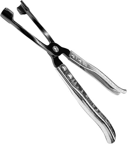 Car Valve Seal Pliers, 27cm/10.5in Valve Stem Seals Removal Tool with Ergonomic Grip, Narrow Access Oil Seal Pliers for Motorcycle ATV Small Engine Vehicle, Car Accessories in Saudi Arabia