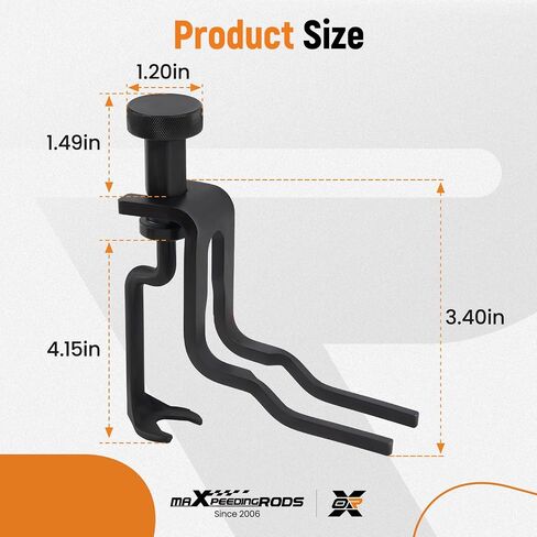 maxpeedingrods 303-1039 أداة ضاغط زنبرك الصمام متوافقة مع فورد 3 صمام 4.6L 5.4L 6.8L محركات عمود الحدبات وختم الصمام والتجنيب وضغط نوابض الصمام in Kuwait