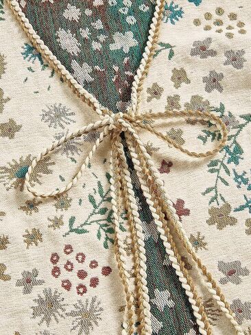 سترة نسائية من GORGLITTER مطرزة بالكروشيه بتصميم بوهو وربطة عنق أمامية عتيقة بدون أكمام in Kuwait