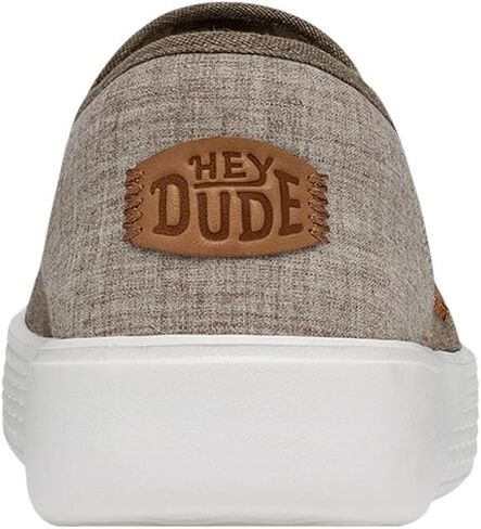 حذاء Heydude Sunapee Craft Linen للأحذية للرجال - بناء ناعم - نمط زلة - تصميم مستدير OLIVE 9 م in Kuwait