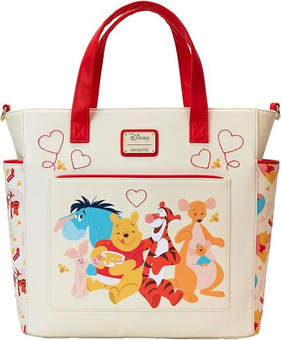 Loungefly Disney Winnie The Pooh Love Convertible Backpack and Tote Bag in Saudi Arabia