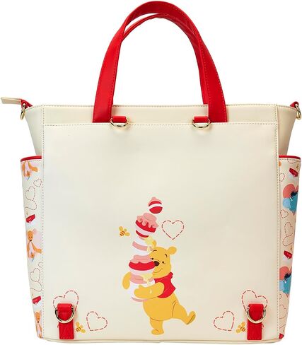 Loungefly Disney Winnie The Pooh Love Convertible Backpack and Tote Bag in Saudi Arabia
