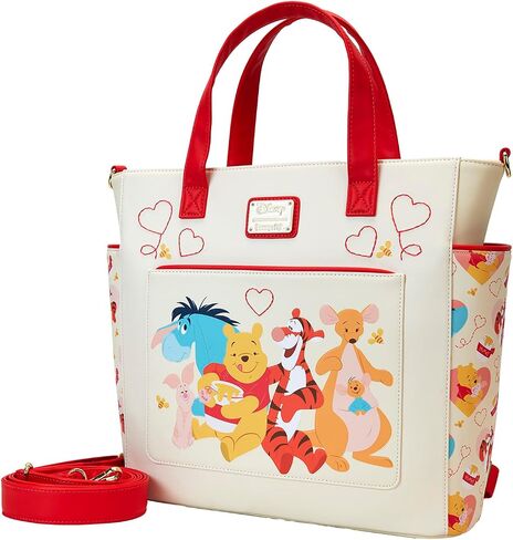 Loungefly Disney Winnie The Pooh Love Convertible Backpack and Tote Bag in Saudi Arabia