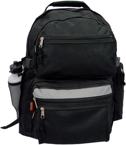 K-Cliffs Large Bookbag Student School Book Bags Big Emergency Backpack Reflective Stripe in Kuwait