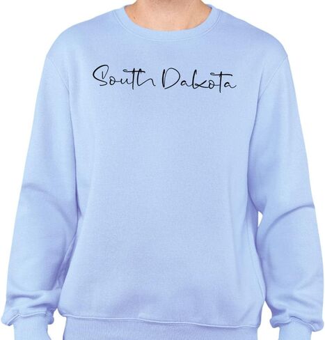 Script South Dakota Sweatshirt Unisex in Saudi Arabia