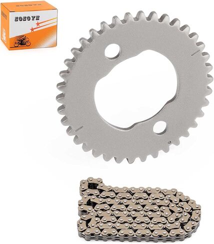 Cam Timing Chain & 38T Cam Shaft Sprocket for Honda Fourtrax 300 TRX300 TRX300FW 1988-2000 in Saudi Arabia