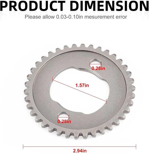 Cam Timing Chain & 38T Cam Shaft Sprocket for Honda Fourtrax 300 TRX300 TRX300FW 1988-2000 in Saudi Arabia