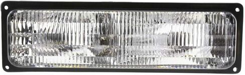 Karparts360 لـ Chevy K1500 / K2500 وحدة الإضاءة الإضاءة لوقوف السيارات في الضواحي 1992-1999 سائق الزوج وجانب الركاب لـ GM2520128 | 5976837 in Saudi Arabia