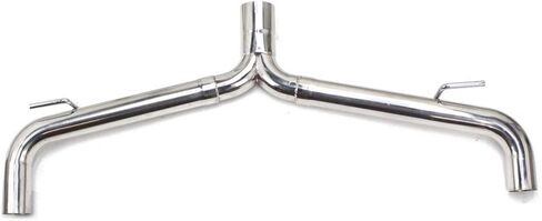 Rev9 CB-071A FlowMAXX Stainless Steel Cat-Back Exhaust System, Rolled Tip, Free Flow Design, compatible with Volkswagen Golf GTI MK7.5 2018-2020 2.0T in Saudi Arabia