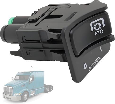G90-6022-004BN Air Suspension Dump Valve Switch PTO Control Shift Lift Manual Paddle Valve Switch Compatible with Peterbilt in Saudi Arabia