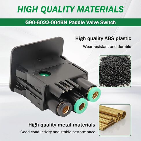G90-6022-004BN Air Suspension Dump Valve Switch PTO Control Shift Lift Manual Paddle Valve Switch Compatible with Peterbilt in Saudi Arabia