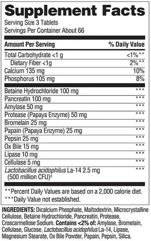 Spring Valley Probiotic Multi-end-end-endistive formula tablets ، 200 CT + Daily Lestoled Tracker Stracker in Saudi Arabia