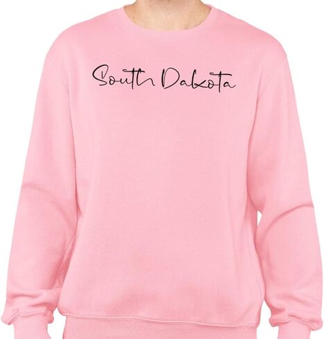 Script South Dakota Sweatshirt Unisex in Saudi Arabia