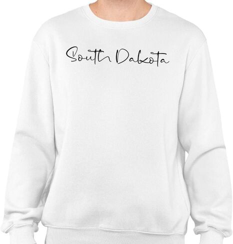 Script South Dakota Sweatshirt Unisex in Saudi Arabia