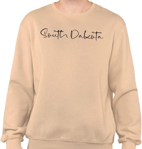 Script South Dakota Sweatshirt Unisex in Saudi Arabia