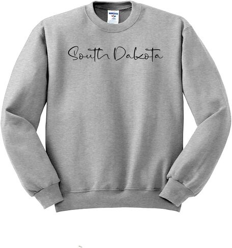 Script South Dakota Sweatshirt Unisex in Saudi Arabia