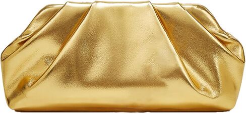 Clutch Purse for Women, Vegan Leather Evening Bag, Soft Pleated PU Small Purses for Formal Wedding, Dressy Party in Saudi Arabia