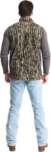 سترة صوف Poly Fleece الخاصة بـ RealTree - سترة صيد في الهواء الطلق مع جيوب سحاب وملاءمة قابلة للتعديل in Kuwait