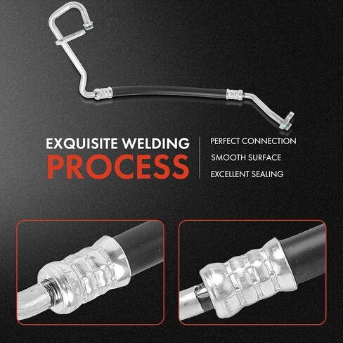 A-Premium A/C Discharge Line Hose Assembly Compatible with Mitsubishi Outlander 2014 L4 2.4L, Compressor to Condenser in Saudi Arabia