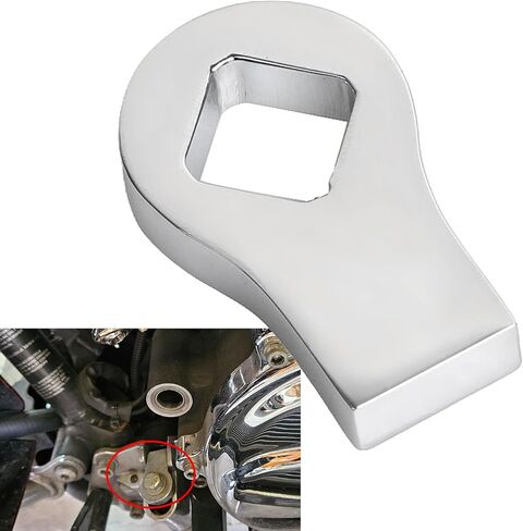 Chrome Kickstand Jiffy Stand Stop Lit for Harley Touring Road King Electra Glide Road Glide Street Glide 1994-2023 Softail Fat Boy Flstf/Softail Springer Flsts 1995-2006 in Saudi Arabia